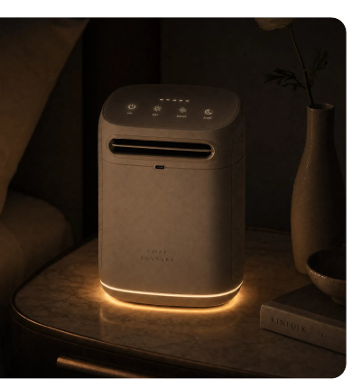 Somnara Aura™ — ambient nightstand glow